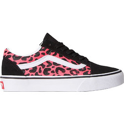 Vans Old Skool Παιδικά Sneakers Μαύρα Κόκκινα VN000D2VFOC1