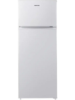United UDW-1437E Δίπορτο Ψυγείο 210lt Υ143xΠ55xΒ55cm Λευκό