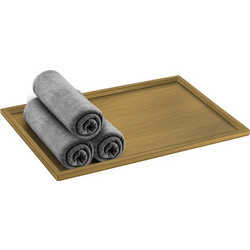 Δίσκος Πετσετών Sanco Hotel Amenities 00136-Μ25 Bronze Mat 30x20x1cm