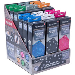 Enhance Tabletop Accessories Roll on a Scroll Multicolor Display (18)