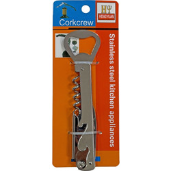 Ανοιχτήρι γκαρσονιού inox 3,5x14cm ασημί 50612 ΚΩΔ.17027