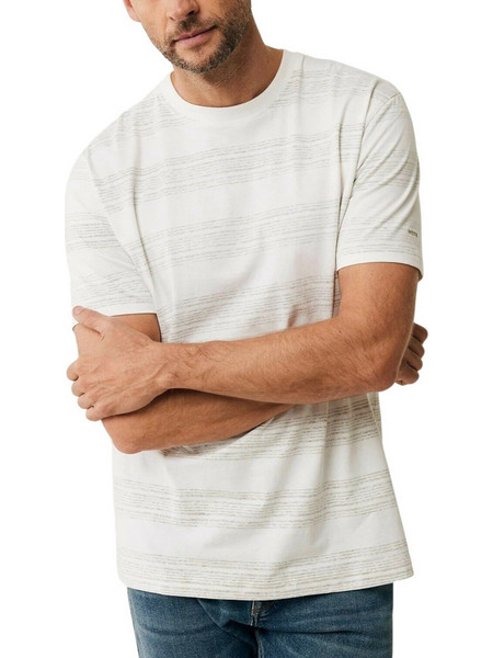 Μπλούζα Κοντομάνικη Mexx Striped T-Shirt MF007806151M-Off White Ανδρικό