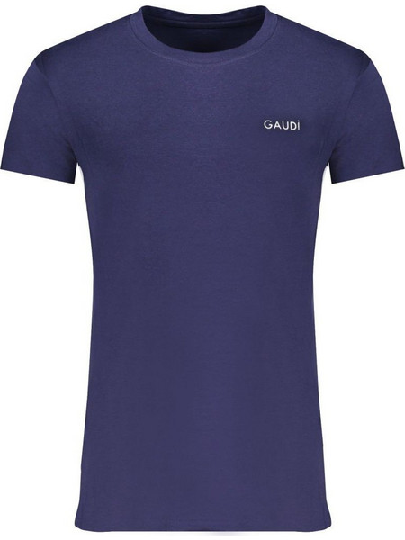 GAUDI MEN'S SHORT SLEEVE T-SHIRT BLUE - GAU1UTS01_BLNAVY