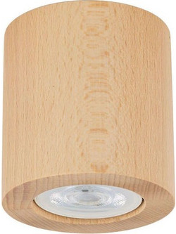 TK Lighting Σποτ με 6 Φώτα και με Ντουί GU10 σε Μαύρο Χρώμα Κωδικός: 5970