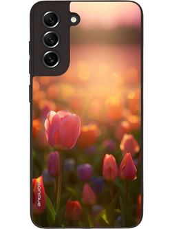 Sonique Sunset in Eden Series Back Cover Tulip Velvet (Samsung Galaxy S21 FE)