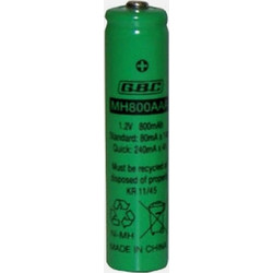 SKB 38.0490.20 Επαναφορτιζόμενη Ni-MH AAA - 800 mAh, 1,2 V & Λαπτικά Άκρα, 1 τεμ