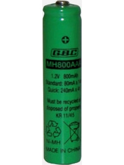 SKB 38.0490.20 Επαναφορτιζόμενη Ni-MH AAA - 800 mAh, 1,2 V & Λαπτικά Άκρα, 1 τεμ