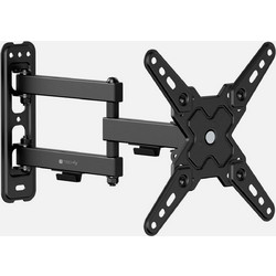 Techly ICA-LCD 423 Βάση Τηλεόρασης Τοίχου Περιστρεφόμενη με Βραχίονα 13"-43" έως 20kg