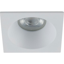 Σποτ Χωνευτό Prisma 10582 1xGU10 Φ8,5x4,5cm White TK Lighting Τετράγωνο