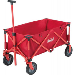 Καρότσι μεταφοράς πτυσσόμενο Wagon Foldable Coleman Κόκκινο