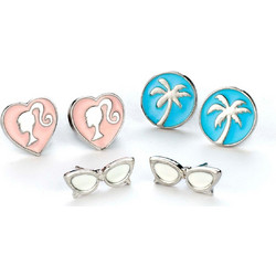 Carat Shop Barbie - Set of three Earring Studs (BMES0011)