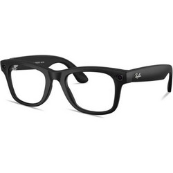 Ray-Ban Meta Wayfarer Gen 2 Matte Black/Clear Large Έξυπνα Γυαλιά