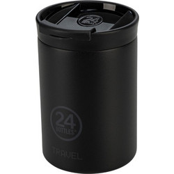 24Bottles Travel Tumbler Tuxedo Black, 350 ml