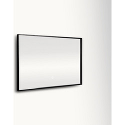 RAVENNA Καθρέπτης Led Miraggio 100 x 70cm Black