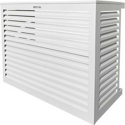 Decoclim L 95Yx110Mx55-70Bcm Κάλυμμα Εξωτερικής Μονάδας Κλιματιστικού Λευκό