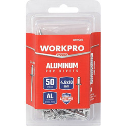ΠΡΙΤΣΙΝΙΑ ΑΛΟΥΜΙΝΙΟΥ 4.8 x 16mm (50τμχ) WP225019 WORKPRO (ΚΑΡΤΕΛΑ)