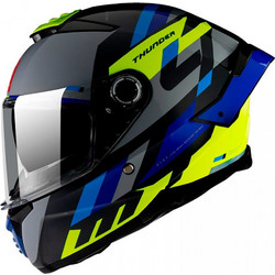 MT Thunder 4 SV Ergo E17 Carbon Blue Κράνος Μηχανής Full Face 1500gr