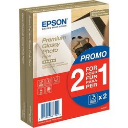 Epson Φωτογραφικό Χαρτί Gloss A6 255 gr/m για Inkjet Εκτυπωτές 40+40 φύλλα