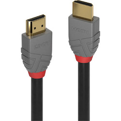Lindy Καλώδιο HDMI 2.0 HDMI Male to HDMI Male 0.5m Black