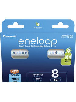 Panasonic Eneloop AA 2000mAh 8τμχ