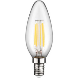 GOOBAY LED λάμπα candle 65393, E14, Filament, 6W, 2700K, 1055lm 65393