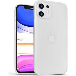WiWU iPhone 12 Slim Skin Nano Case Clear White