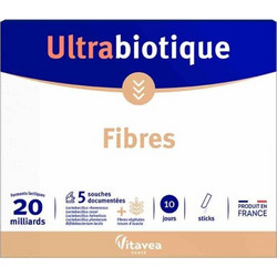 Vitavea Ultrabiotique Fibre Φυτικές Ίνες 10 Φακελάκια