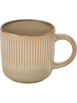 Κούπα Chloe 07.207279A 12x8,8x9cm 360ml Beige Πηλός