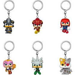 Sonic the Hedgehog POP! - Μπρελόκ Βινυλίου Μεγέθους 4cm Display (Σετ 12 Τεμάχια)