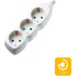 Πολύπριζα 3θ χωρίς Διακόπτη 1,5M,3g1,5 COM