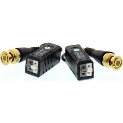 Video balun HD Passive με καλώδιο επέκτασης 2τεμ Well BLN-HD-C02-WL