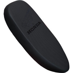 Σέλα λεπτή Carbon με μαύρο λογότυπο ραφτό Honda C50