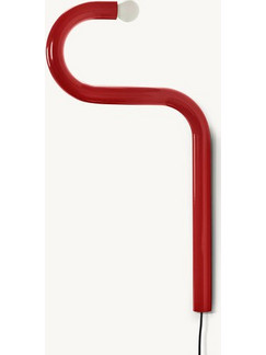 Επιτοίχιο Φωτιστικό La Quattro Rossa - Κόκκινο Ατσάλι L43 x W5 x H80 cm SERAX