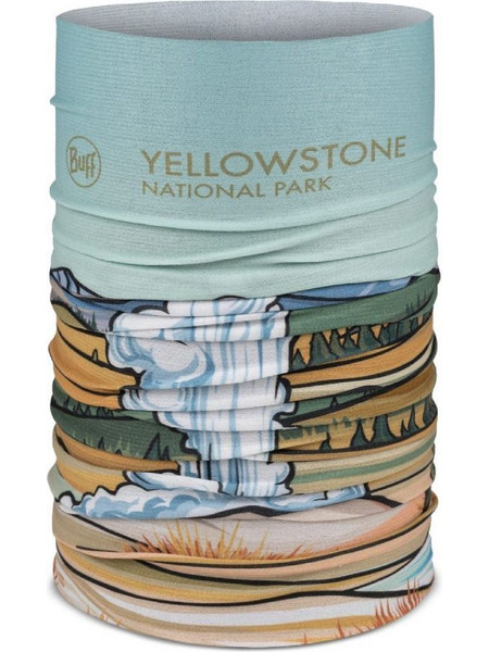 Λαιμός CoolNet UV Neckwarmer Yellowstone National Park BUFF Πολύχρωμο