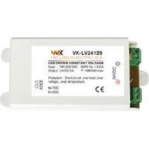 Τροφοδοτικό LED - Driver DC 120W 24V IP20 SMPS VK/LV120-24