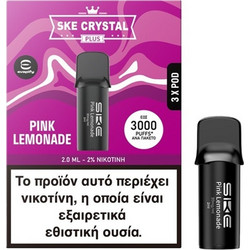 SKE Crystal Plus Pod Pink Lemonade 20mg 2ml (3 Pods)