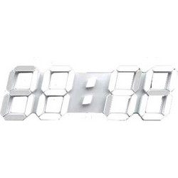 EDUP EH-LED1301 Ρολόι Τοίχου 3D LED 15 Ξυπνητήρι με Τηλεχειριστήριο
