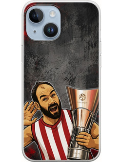 Θήκη Kings of Europe Legends - Kill Bill iPhone 15 Flexible TPU (Διάφανη Σιλικόνη)