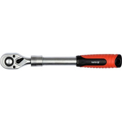 YATO -YT-0297 ΤΗΛΕΣΚΟΠΙΚΗ ΚΑΣΤΑΝΙΑ 1/4" 72 ΔΟΝΤΙΩΝ 150-200mm