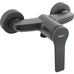 Μπαταρία ντους STRATOS Black BSC7BL FERRO