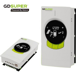 Ρυθμιστής Ηλιακής Φόρτισης MPPT Solar Charge Controller 12V/24V/36V/48V 30A LCD Display GDSuper GD-30A-1