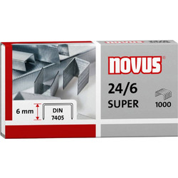 ΣΥΡΜΑΤΑ ΣΥΡΡΑΠΤΙΚΟΥ 24/6 NOVUS 1000ΤΕΜ