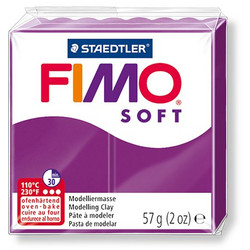 STAED ΠΗΛΟΣ 57gr FIMO SOFT 8020-61 08 PURPLE