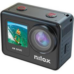 Nilox Dive Action Camera 4K Ultra HD με Οθόνη 3" Μαύρη