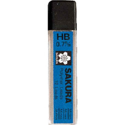 Μύτες Μηχανικών Μολυβιών Sakura HB 0.7 mm