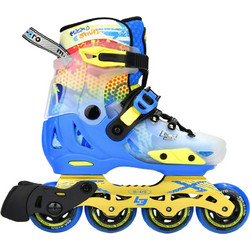 Micro LE Inline Αυξομειούμενα Rollers Ενηλίκων Μπλε