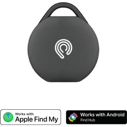 Hyperloq NeoTag Dual Anti-Lost Tracker Apple Find My / Google Find My Device Black 1 Pack