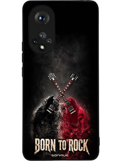 Sonique Men's Edition Θήκη (Honor 50 5G / Nova 9) με Σχέδιο «Born to Rock»