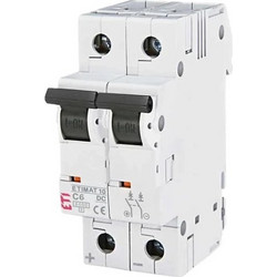 ETIMAT DC circuit breaker, μικροαυτόματος 6A two-pole