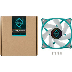 Iceberg Thermal IceGALE Case Fan 120mm ARGB με Σύνδεση 3-Pin 4-Pin PWM Teal